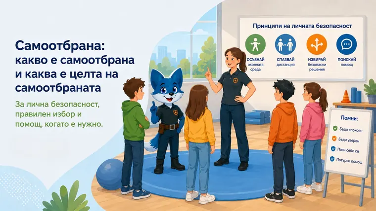 Илюстрация към темата „Самоотбрана: същност и цел“